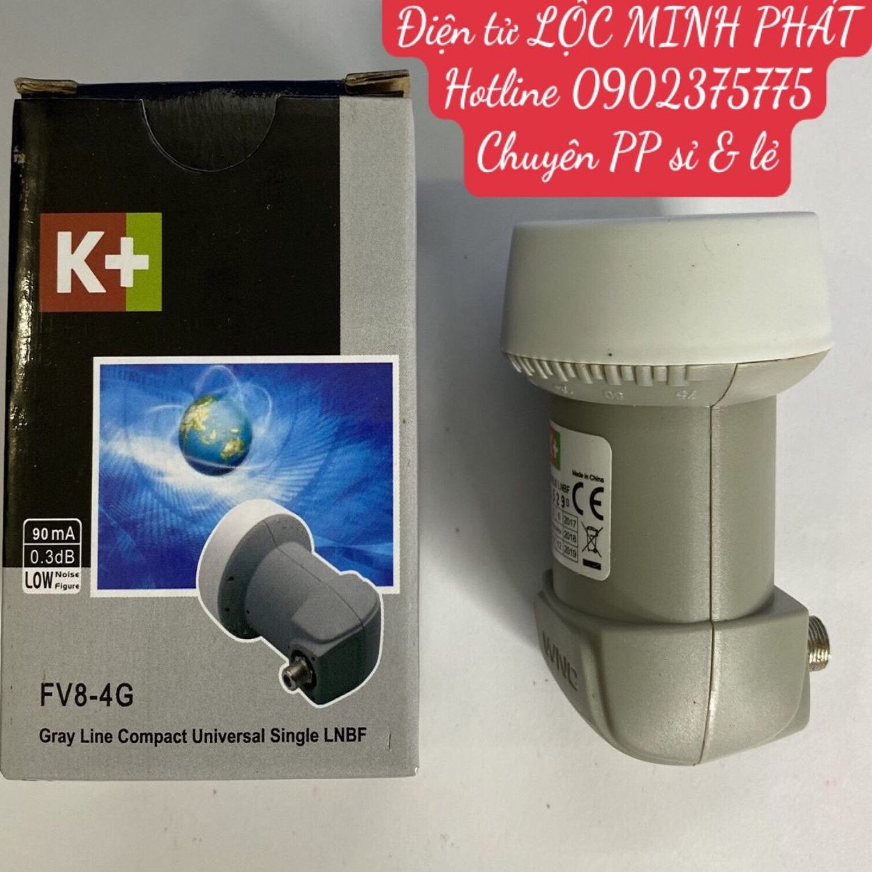 < chính hãng > LNB K+ , Nhụy thu tín hiệu vệ tinh chảo