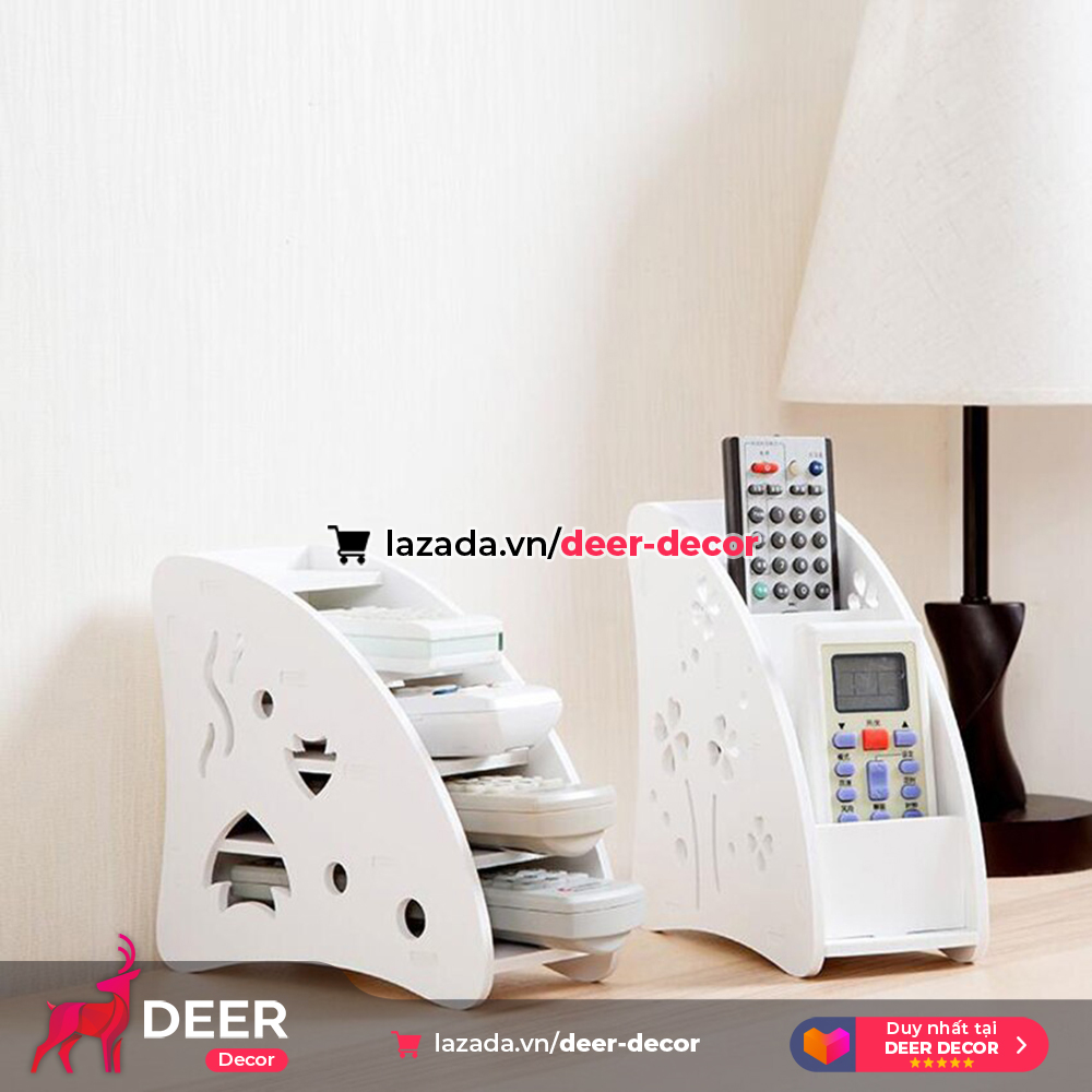 Kệ Để Remote Vật Dụng Gia Đình Đa Năng - DEER DECOR