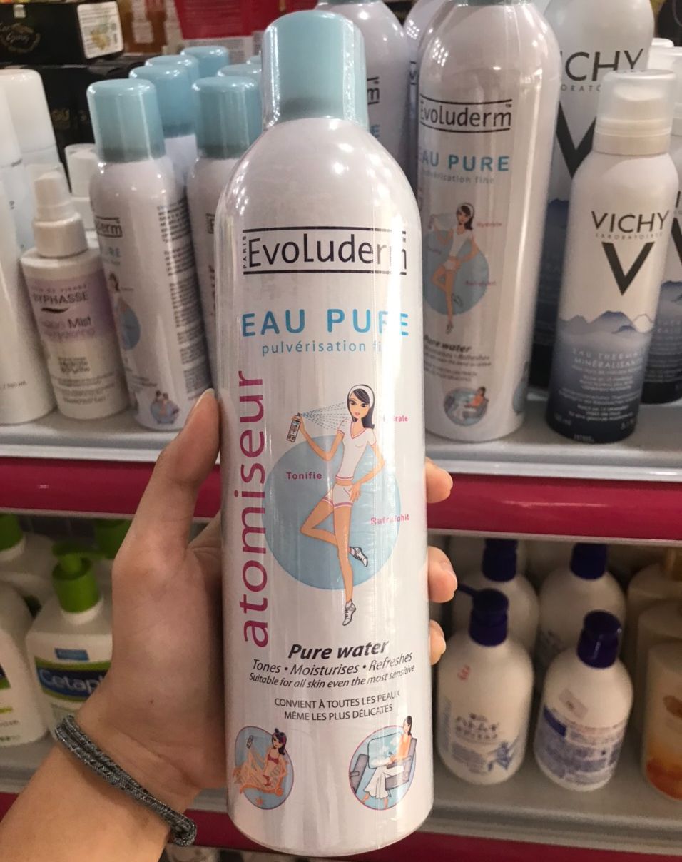 [Freeship Mỹ Phẩm Chính Hãng] Xịt Khoáng Evoluderm Cấp Nước Cho Da 150ml Và 400ml