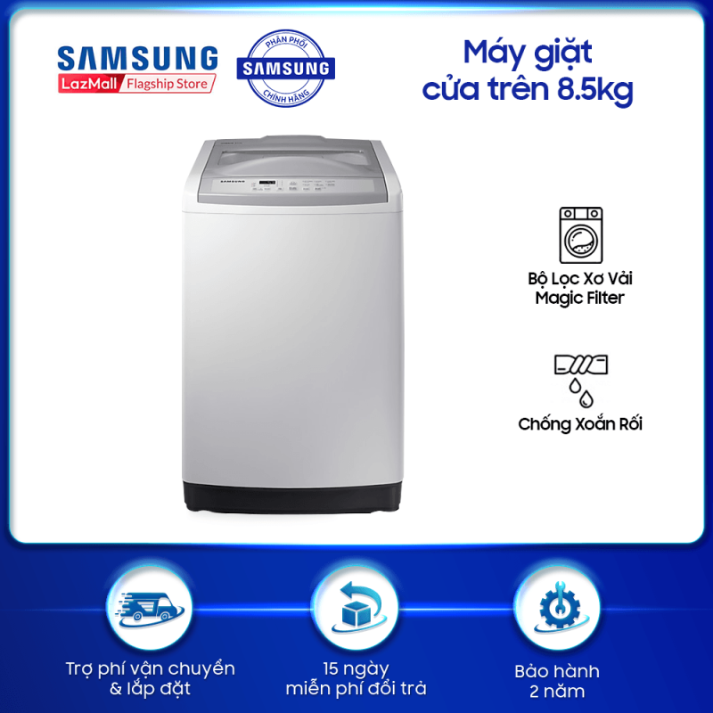 Máy giặt cửa trên Samsung 8.5kg – WA85M5120SG chính hãng
