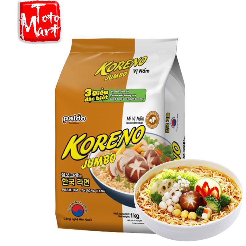 Mì Koreno Jumbo (bịch 10 vắt) - nấu mì cay