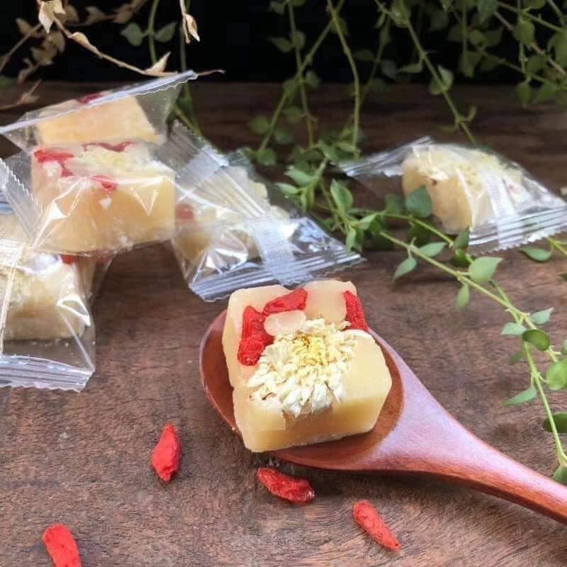 Trà hoa cúc/kỷ tử đường phèn - ngon, bổ, rẻ 500g