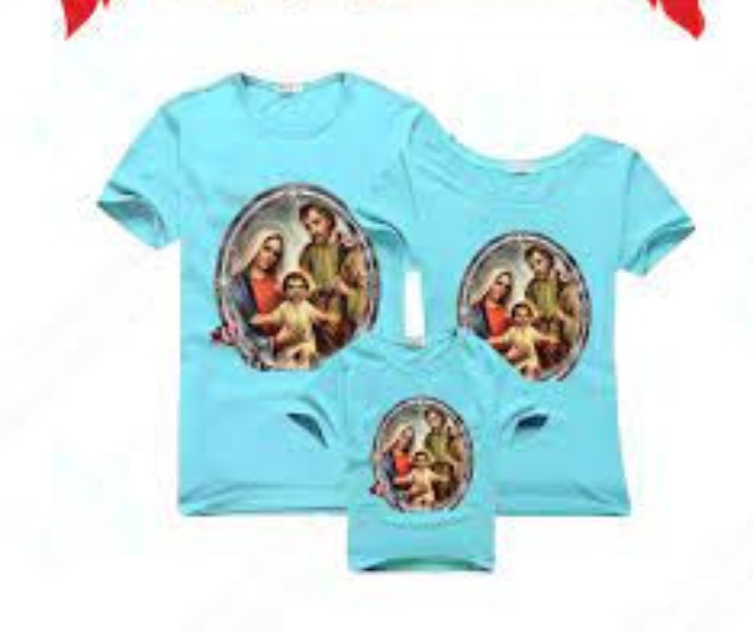 áo đồng phục công giáo-thiên chúa. có in theo yêu cầu chất thun cotton mềm mịn đủ size