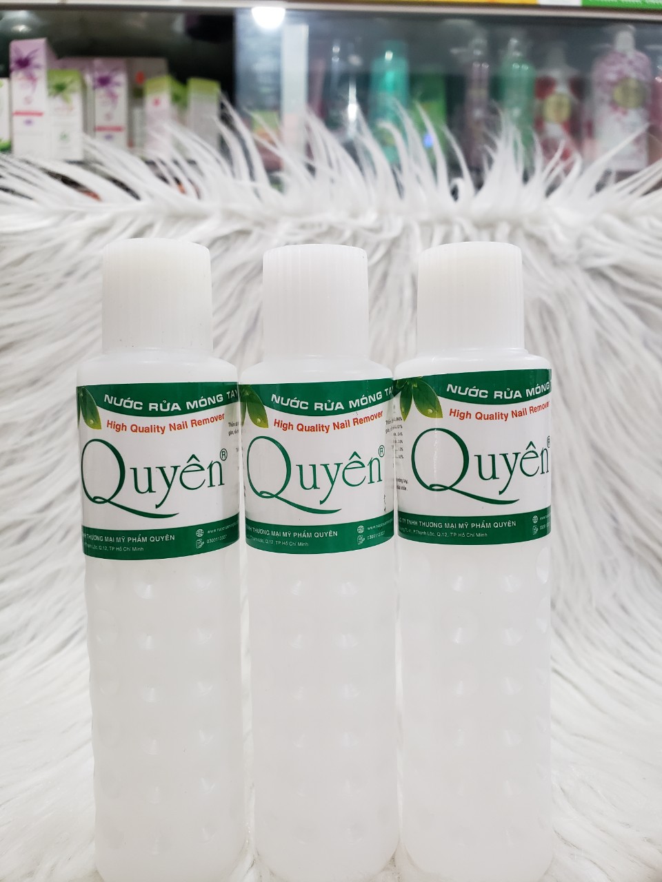 [HCM]Nước rửa móng cao cấp Quyên 125ml