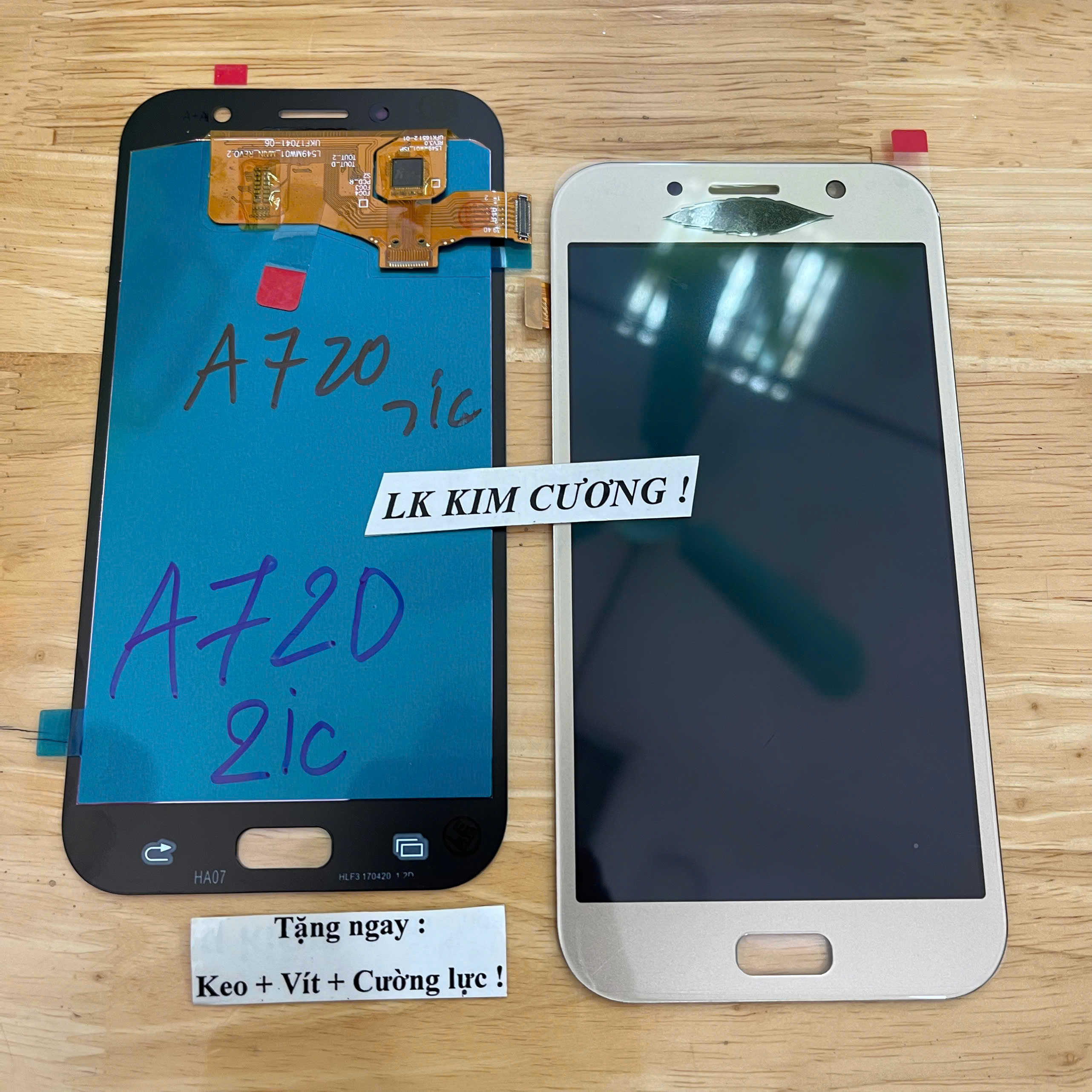 Màn Hình samsung A7 2017 / A720 - OLED (2IC)