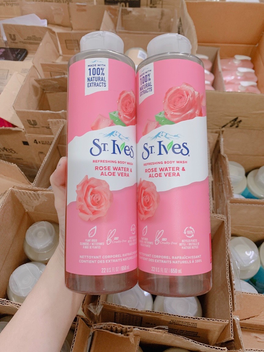 Sữa Tắm St.Ives Dưỡng Da Body Wash