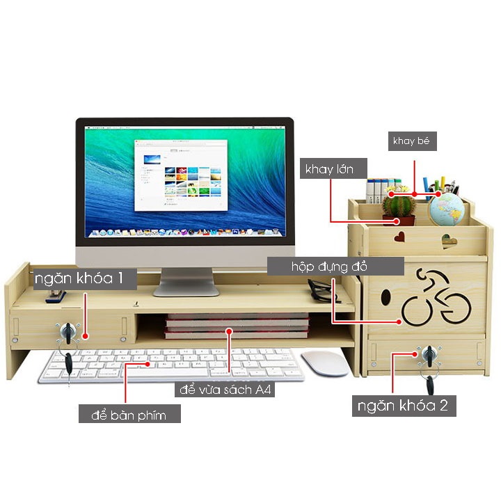 Kệ để màn hình máy tính KMT10