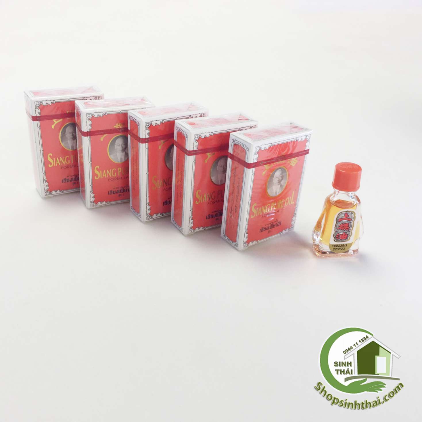 [HCM]Dầu Thái Lan Đỏ Siang Pure Oil Red