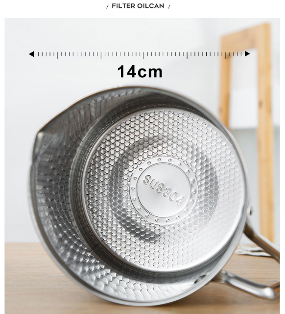 Ca lọc dầu và các tạp chất. Chất liệu Inox 304.
