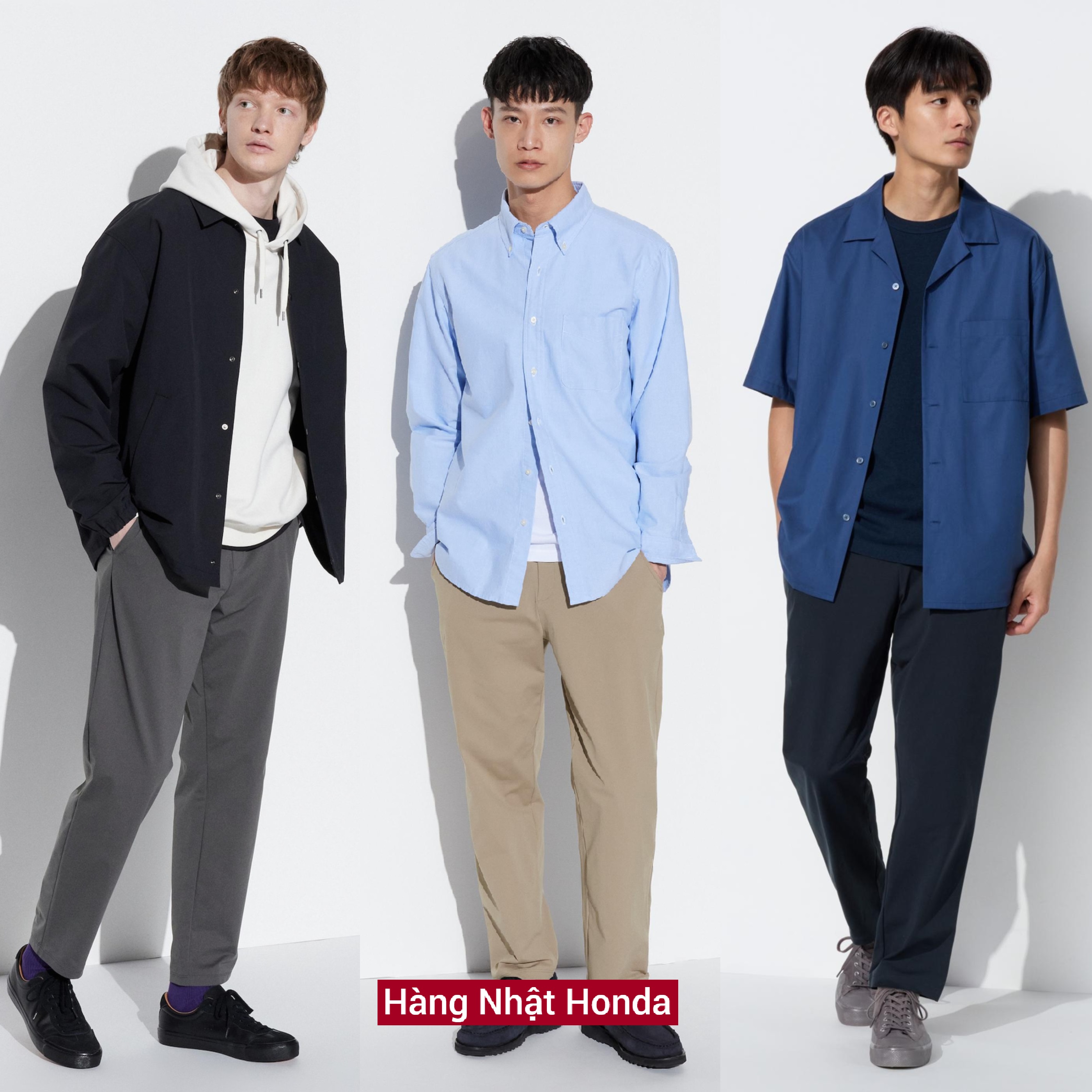 [Auth Uniqlo] Quần Côn Co Dãn Thể Thao Nam - Tag Nhật