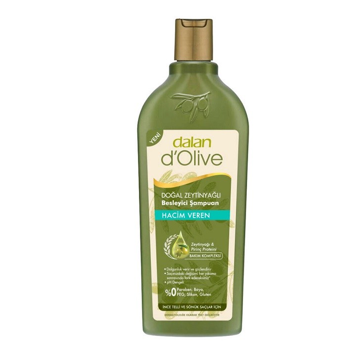 Dầu Gội Olive Cho Tóc Mỏng Và Yếu Dalan D'Olive Volumizing Shampoo 400ml