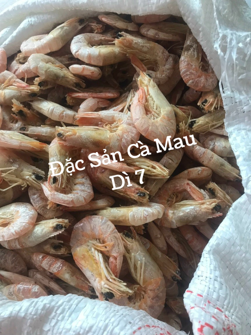 [250Gram] Tôm khô Cà Mau, tôm đất nguyên vỏ
