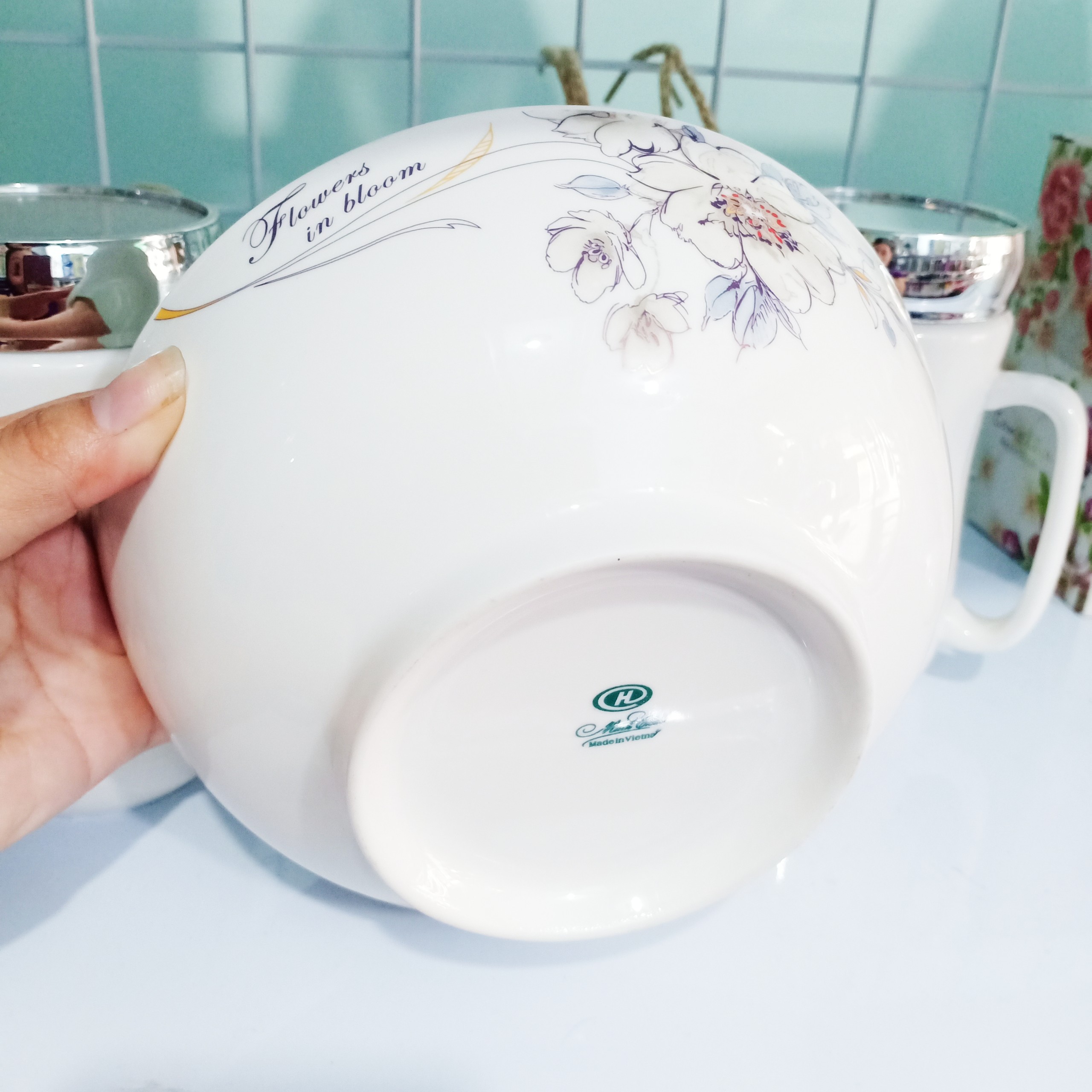 Tô sứ cao cấp Minh Châu 17.5cm