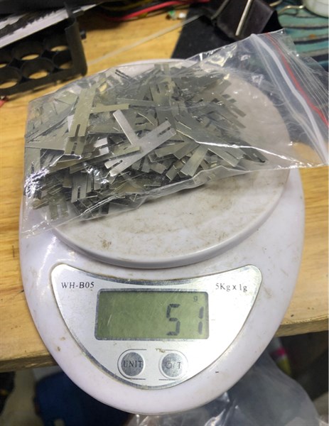[HCM]50gam Kẽm hàn cell pin đôi 18650