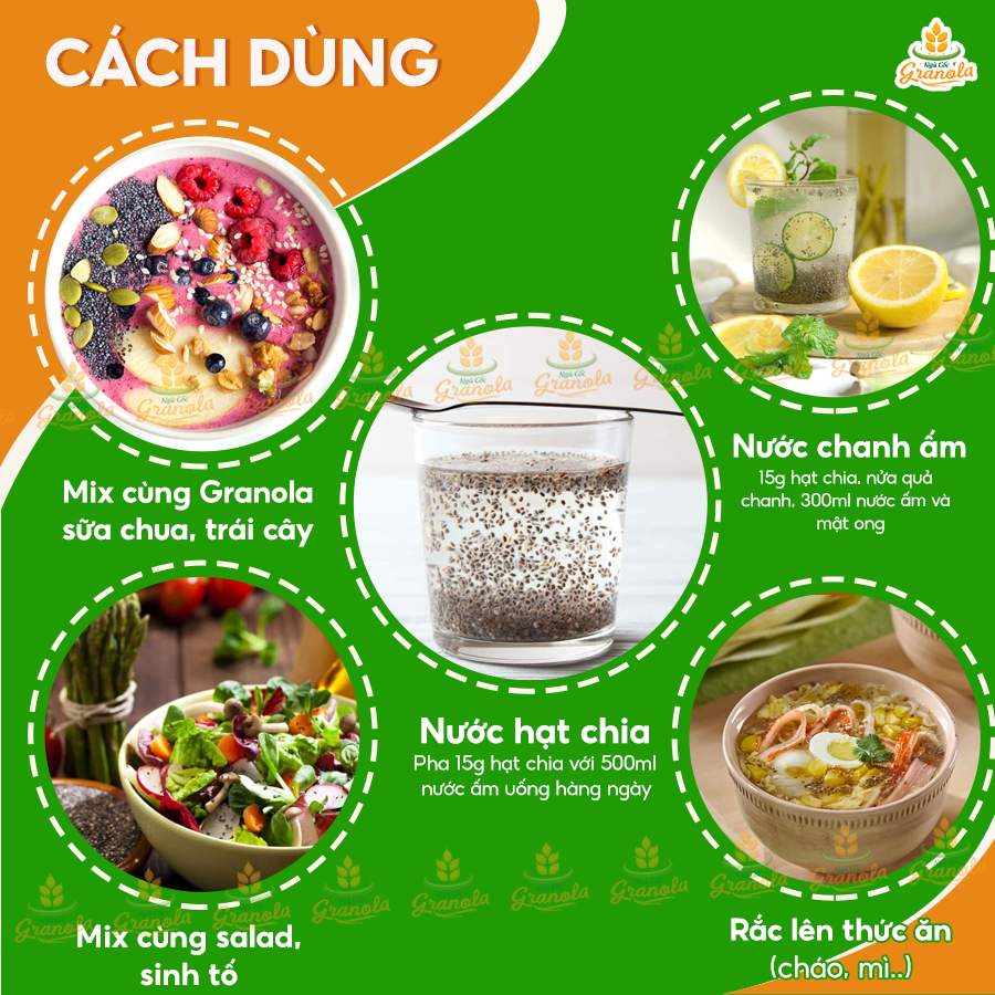 Hạt Chia Đen - Hạt chia Black Bag Úc Hàng Chuẩn - (Hạt Ngon)