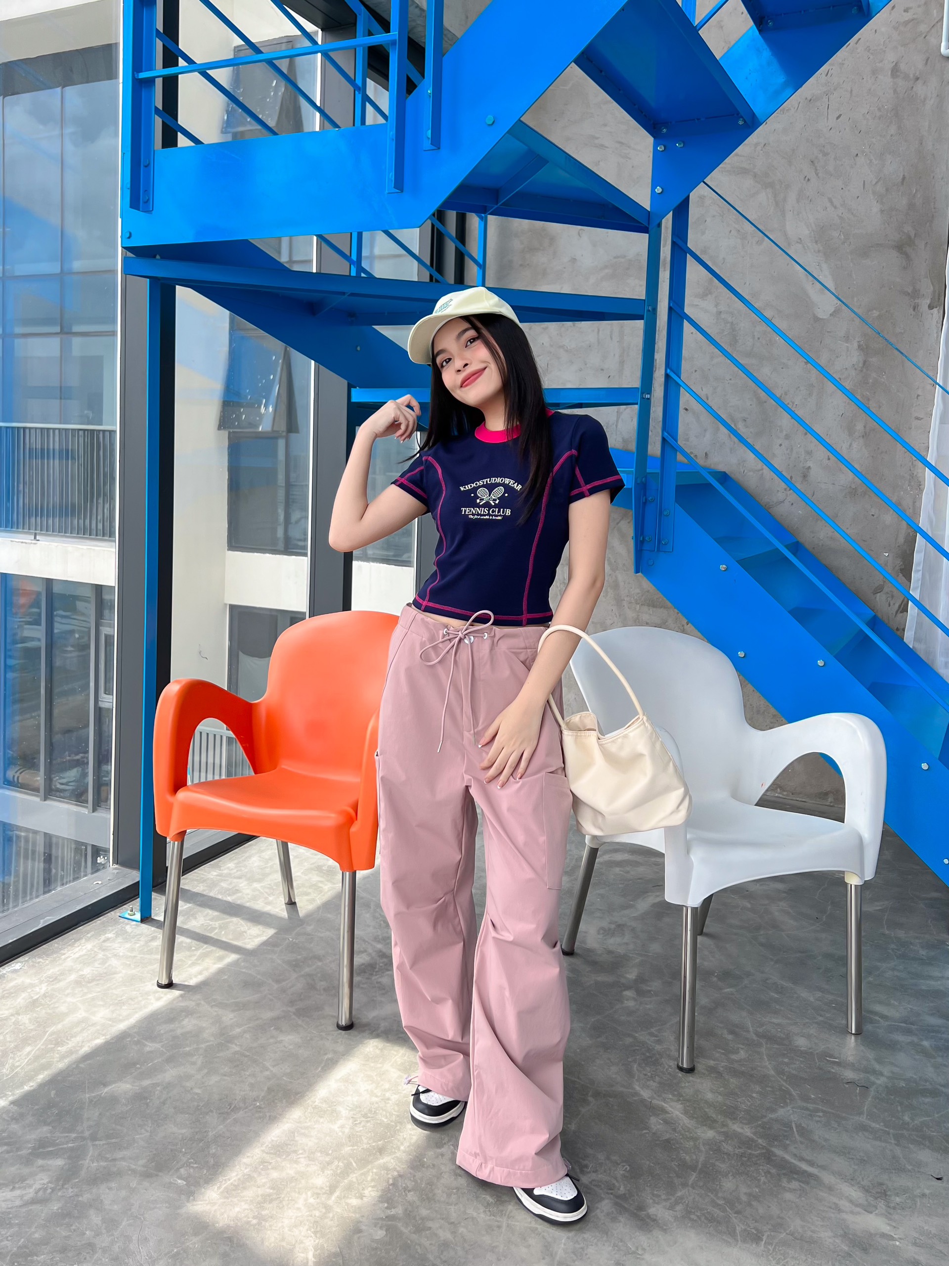 KIDO Quần dù dây rút POCKET PANTS