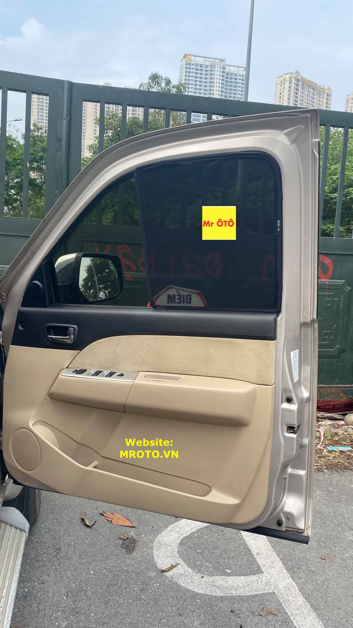 Rèm Che Nắng  Xe Ford Everest 2006-2015  Hàng MR.ÔTÔ -Bảo Hành 2 Năm