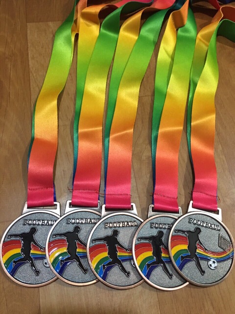 Huy chương bóng đá Vàng, Bạc, Đồng - Mới  2020 ( Video quay thật )