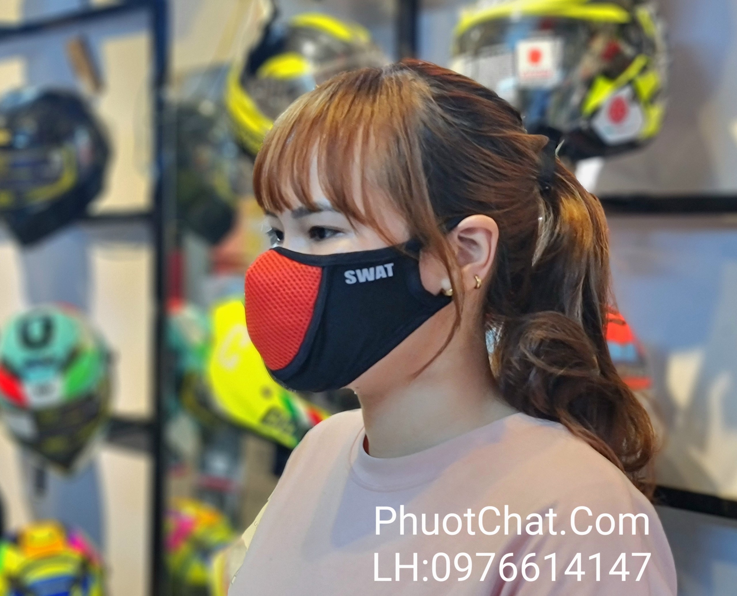 Khăn phượt SWAT X1 phối lưới chống bụi