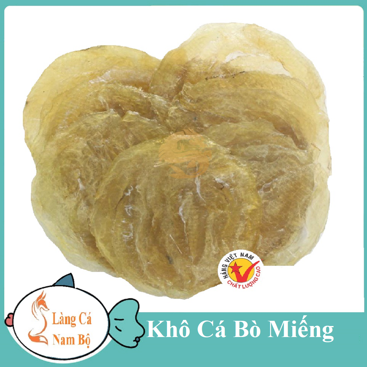 KHÔ CÁ BÓNG BÒ TRÒN- LÀNG CÁ NAM BỘ -Khô Cá Bống Sữa CÀ MAU