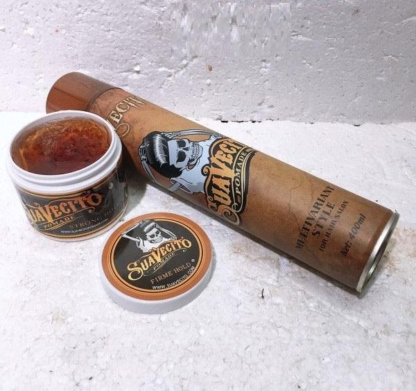 Combo gôm xịt tóc Suavecito và sáp vuốt tóc nam Suavecito