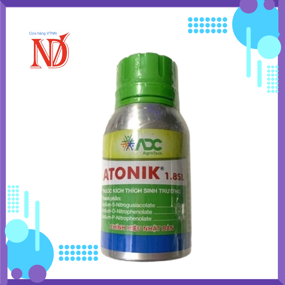 Atonik 1.8 sl adc - ra rể, chồi lá - kích thích tăng trưởng - chai 100ml