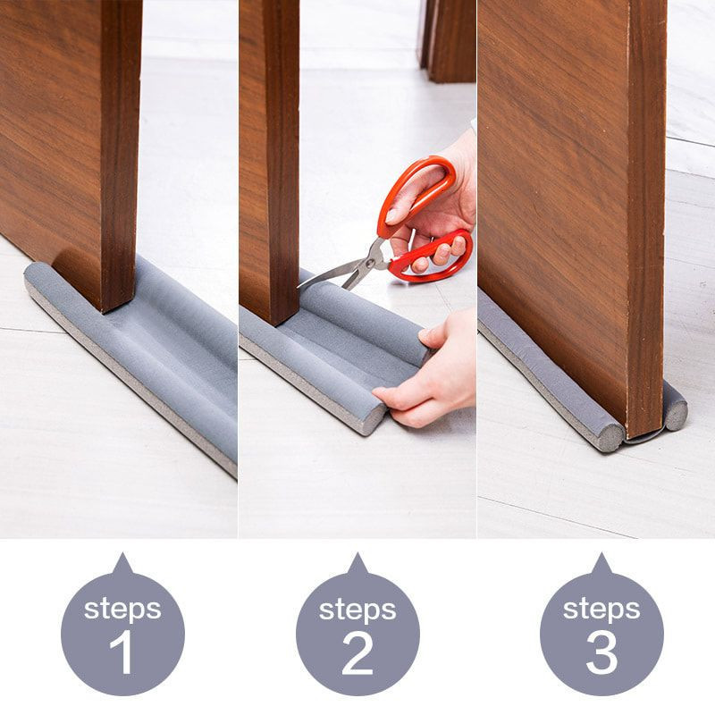 [HCM]Miếng chặn khe cửa chống côn trùng bụi bẩn tránh kẹt chân bé dài 95cm