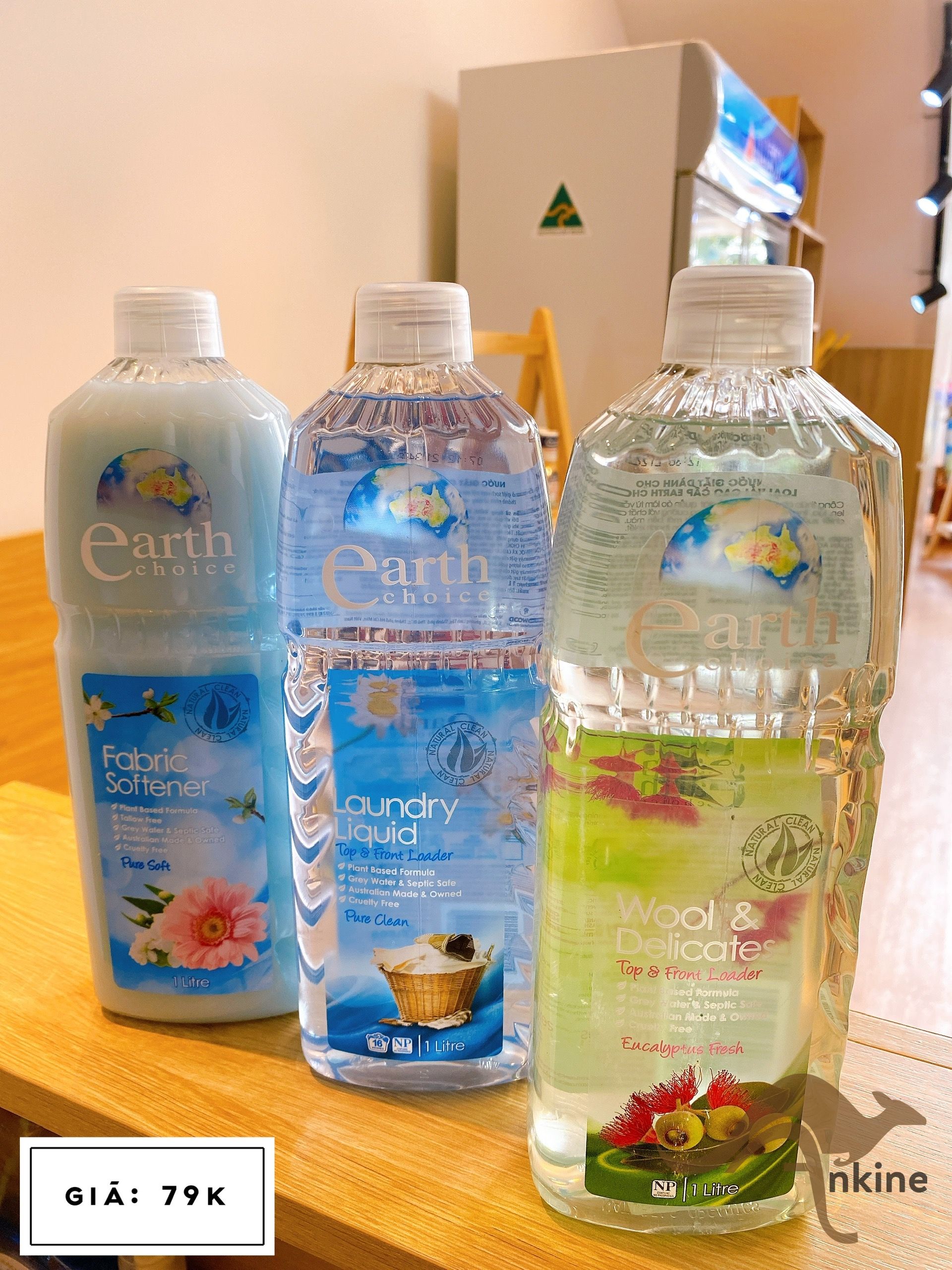 Nước giặt cao cấp Earth Choice 1L