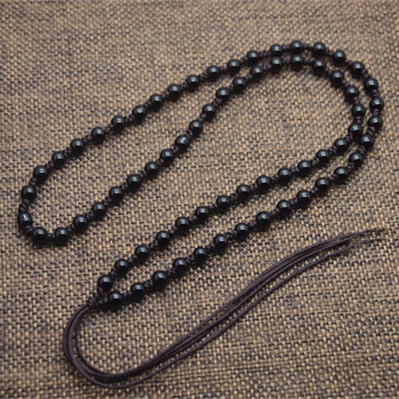 Dây tràng hạt / hạt đá đeo cổ MS05
