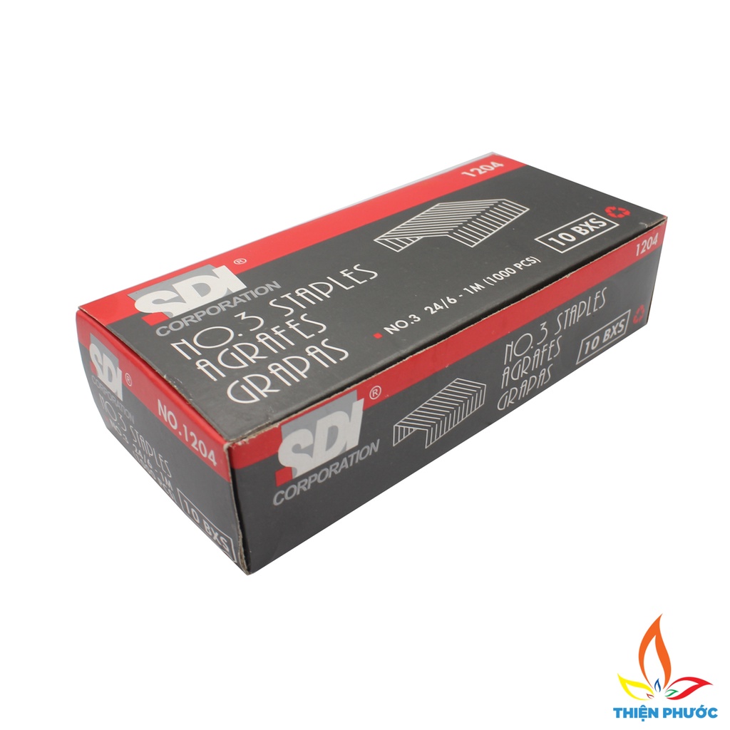 Kim bấm giấy SDI No.10 - No.3 [20 Hộp nhỏ] THIỆN PHƯỚC