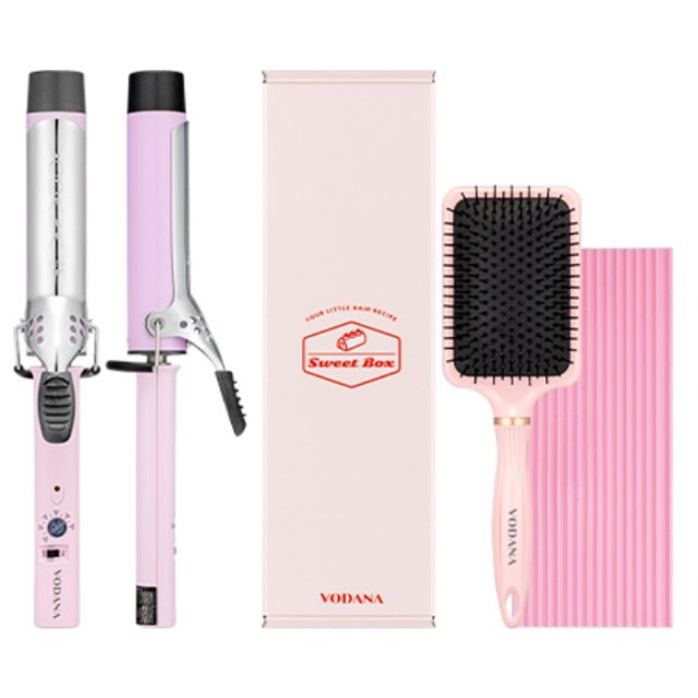 Máy uốn tóc 32mm 36mm 40mm VODANA Hàn Quốc Violet {có sẵn}