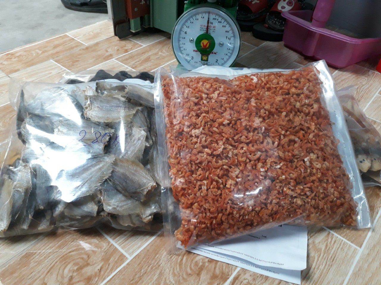 500gram tôm khô Cà Mau dùng để nấu canh
