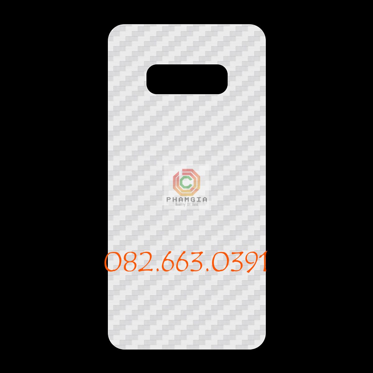 Miếng dán mặt lưng skin carbon Samsung Galaxy S10E
