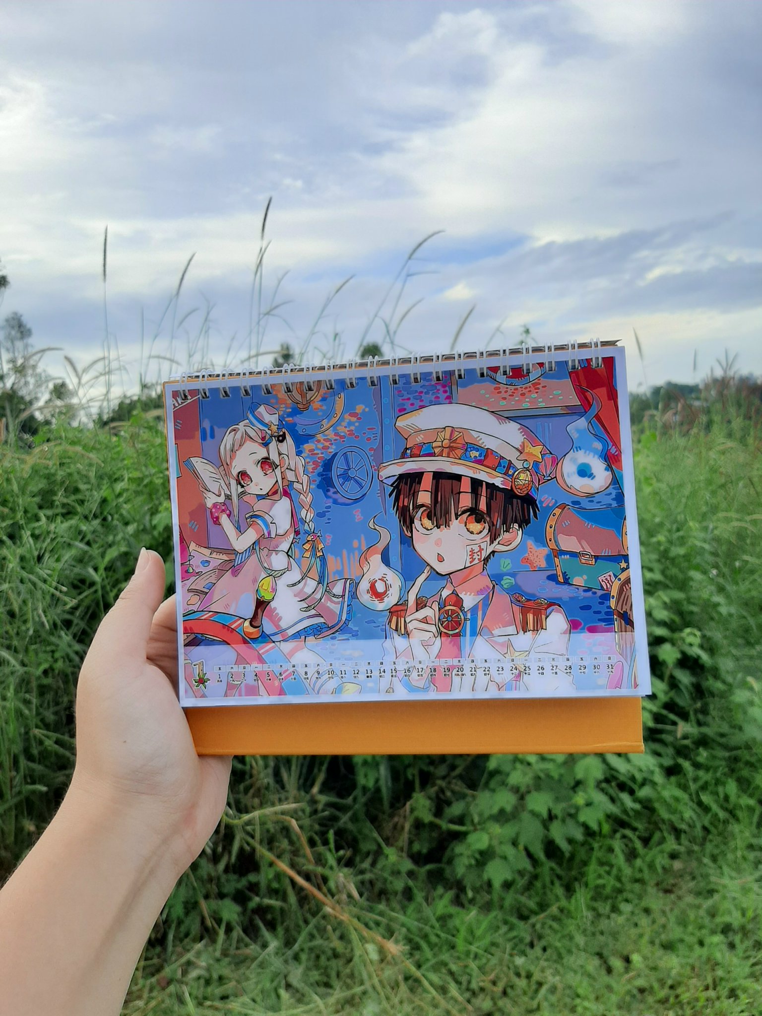 Lịch 2021 Anime - Lịch Hanako - Lịch để bàn - Baystore
