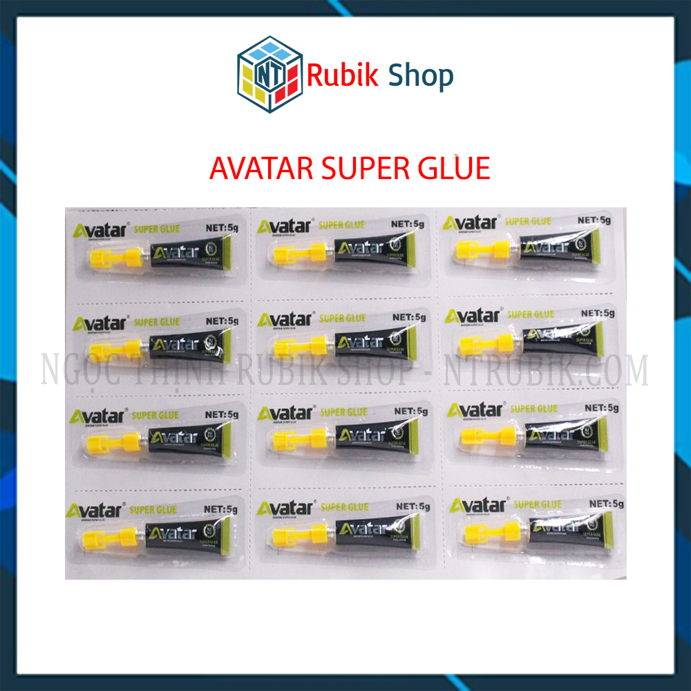 [Hoàn tiền 10%][Phụ kiện Rubik Bik] Keo Mod Nam Châm Cho Rubik - Avatar Super Glue 5g