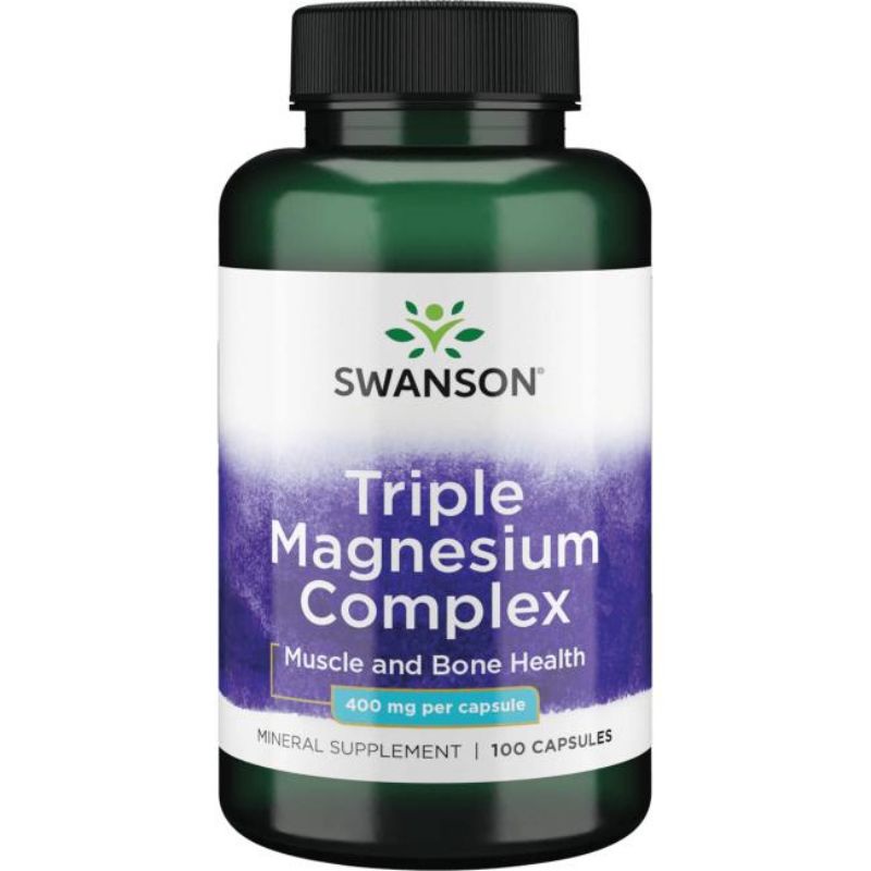 (SWANSON) Viên Bổ Sung Swanson Magnesium 300 Viên ( 400mg / 1 viên )