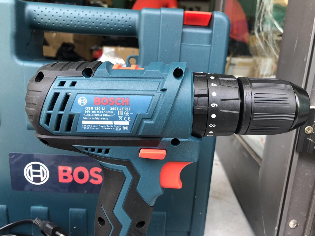 Máy khoan pin BOSH 36v 3 chức năng