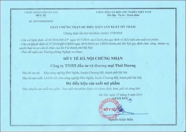 Nước hoa hồng Linh Hương