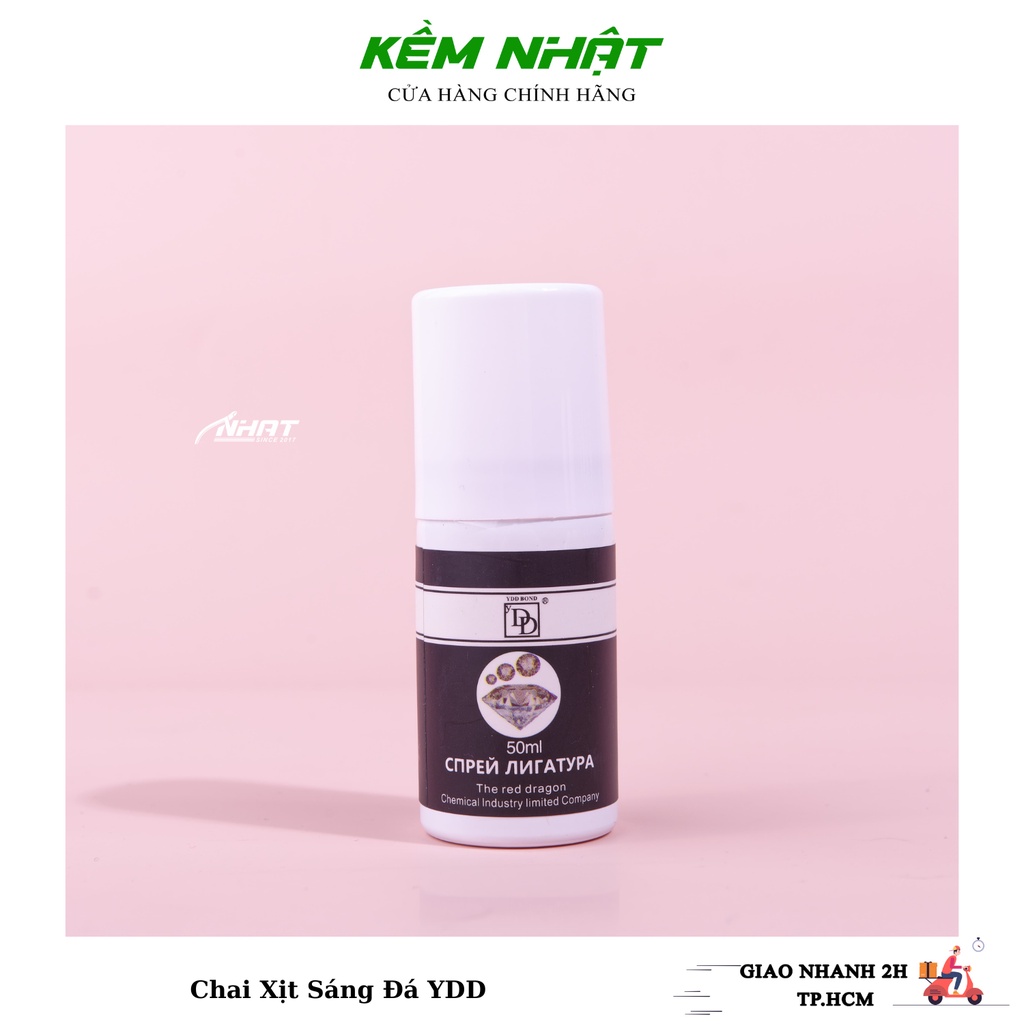 Chai Xịt Sáng Đá Nail, Khô Keo YDD