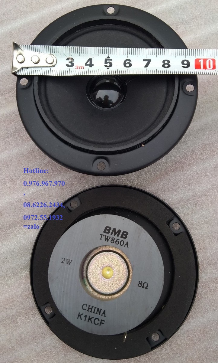 2 chiếc loa tép bmb 10cm china xịn nhập khẩu - giá 1 đôi