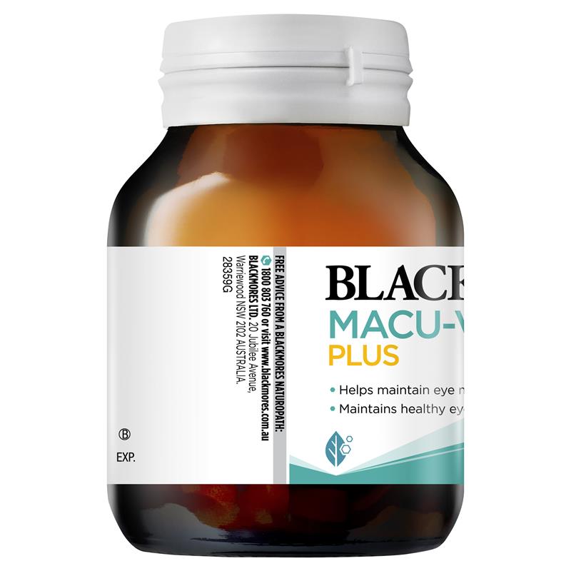Viên bổ mắt Blackmores Macu-Vision  (Chai 60 viên)
