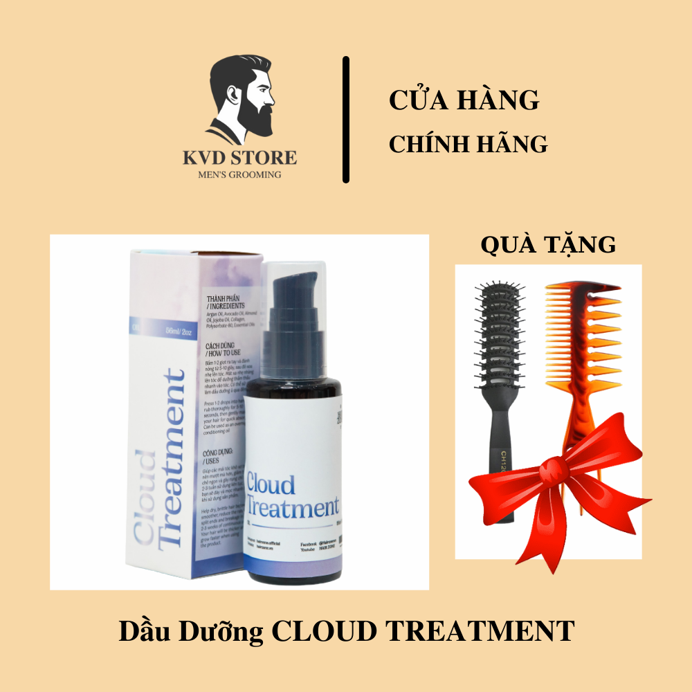 Tinh dầu dưỡng tóc mềm mượt cloud treatment by hair zone