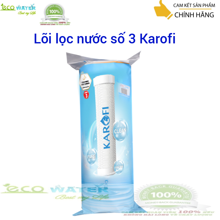 Lõi lọc nước karofi - Lõi lọc nước số 3