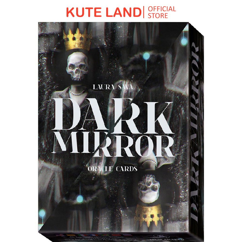 Bài Oracle Dark Mirror 32 Lá Bài Tặng Đá Thanh Tẩy