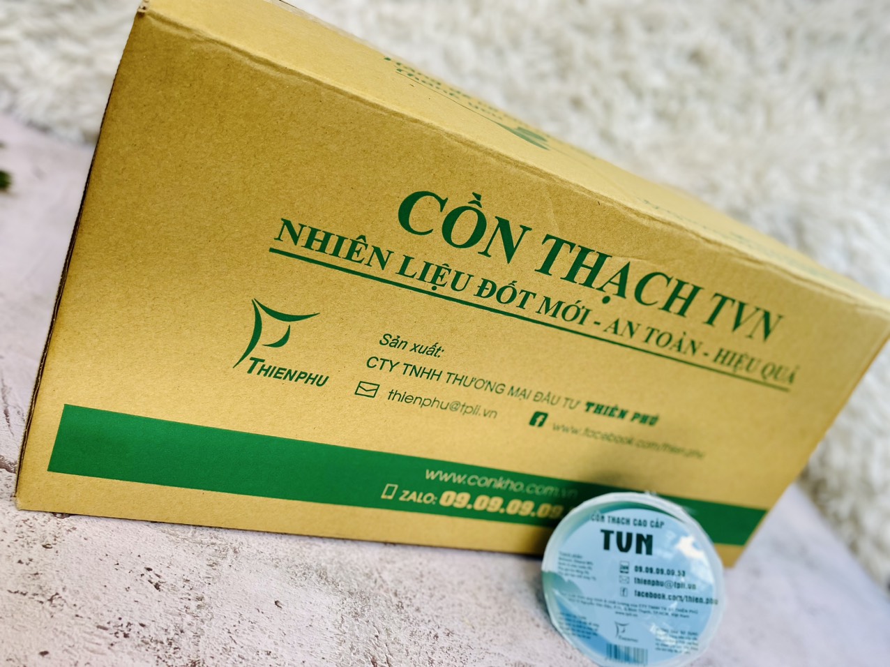 CỒN THẠCH CAO CẤP TVN - LỐC 4 VIÊN