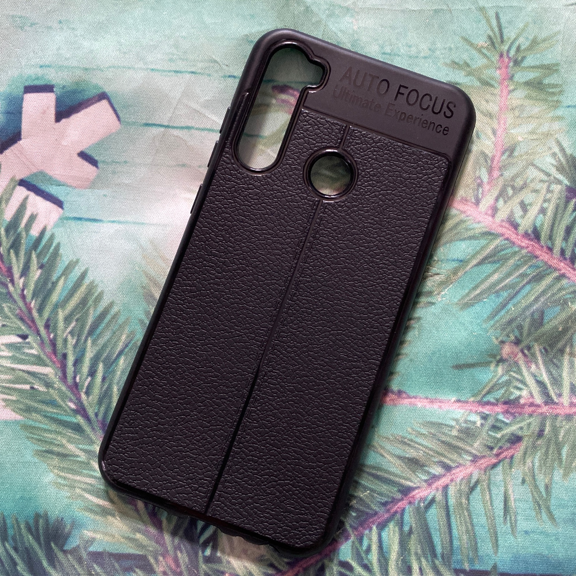 Ốp lưng Xiaomi Redmi Note 8 dẻo giả da sần chỉ nổi cực đẹp