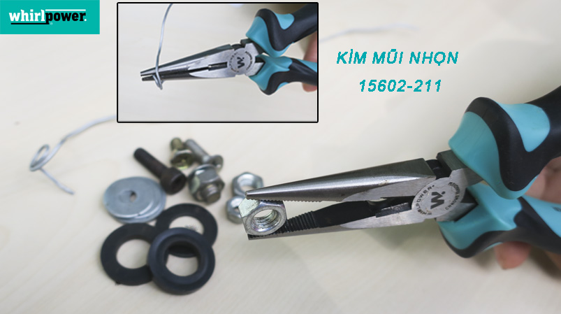 Kìm mũi nhọn Whirlpower