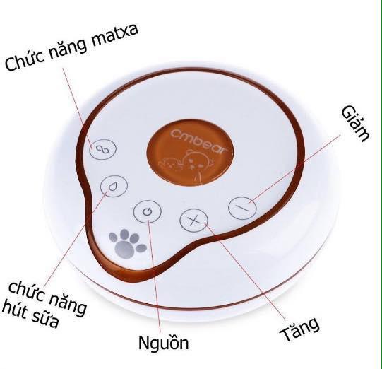Máy hút sữa điện đôi CMBEAR