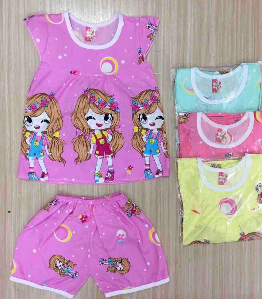 Combo 03 bộ tole bé gái, size 10-15kg