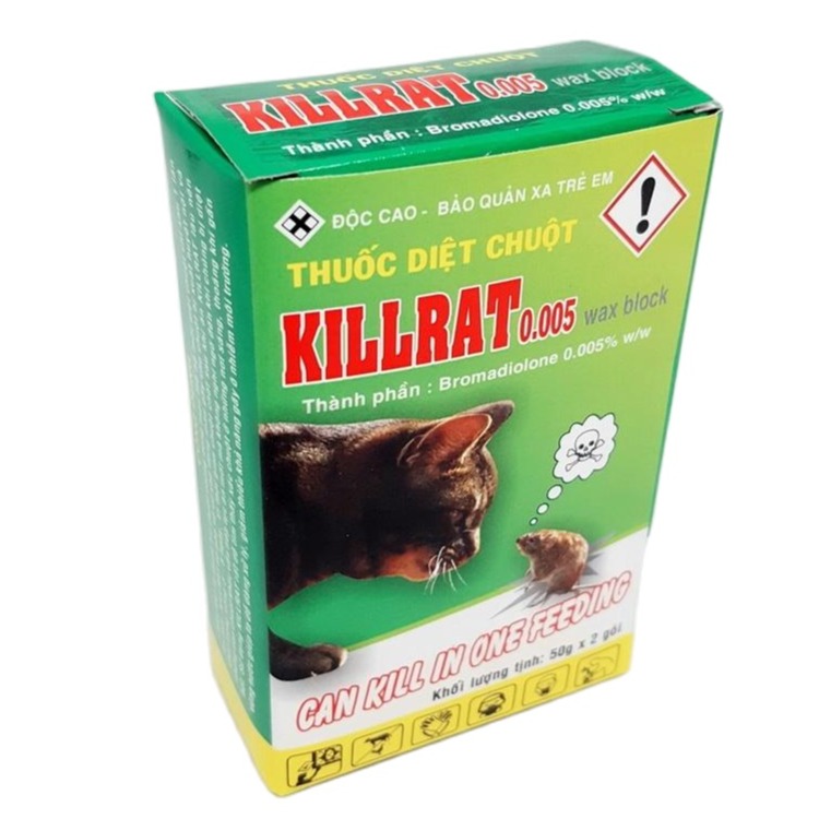 [HCM]Thuốc diệt chuột KILLRAT